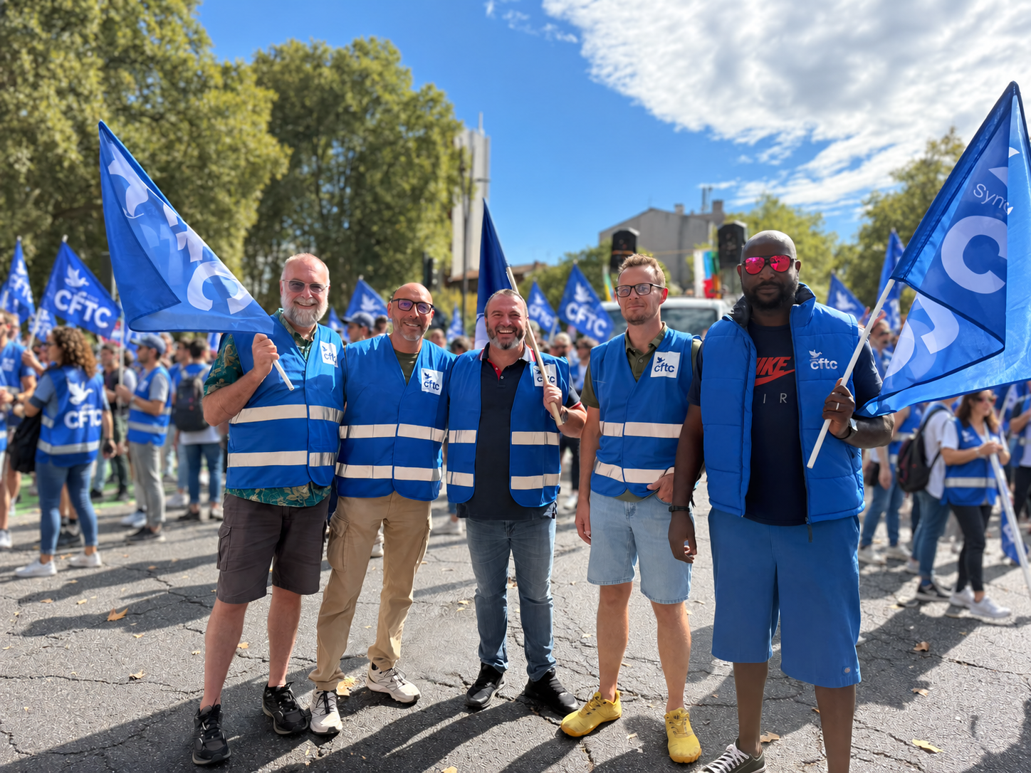 Délégués CFTC Occitanie Territoriaux à la mobilisation nationale du 29 septembre 2026 à Toulouse